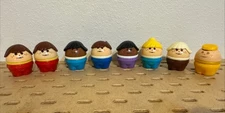 Vintage Little Tikes Toddle Tots Chunky People Lot Of 7 Inc. Noah’s Wife