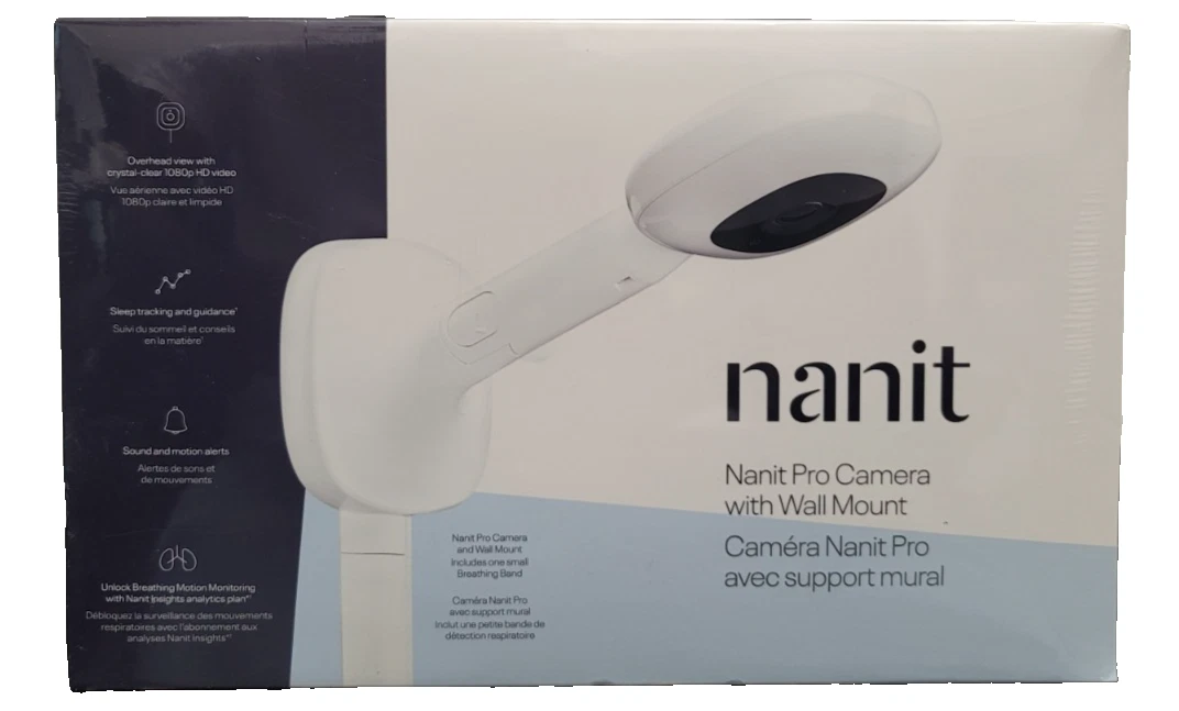 Nanit Pro Camera with Wall Mount N311NW NEW FREE/FAST SHIP