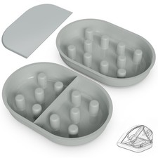 Slow Feeder Bowl for Automatic Microchip Cat Pet Feeder, Helps Prevent Bloat ...