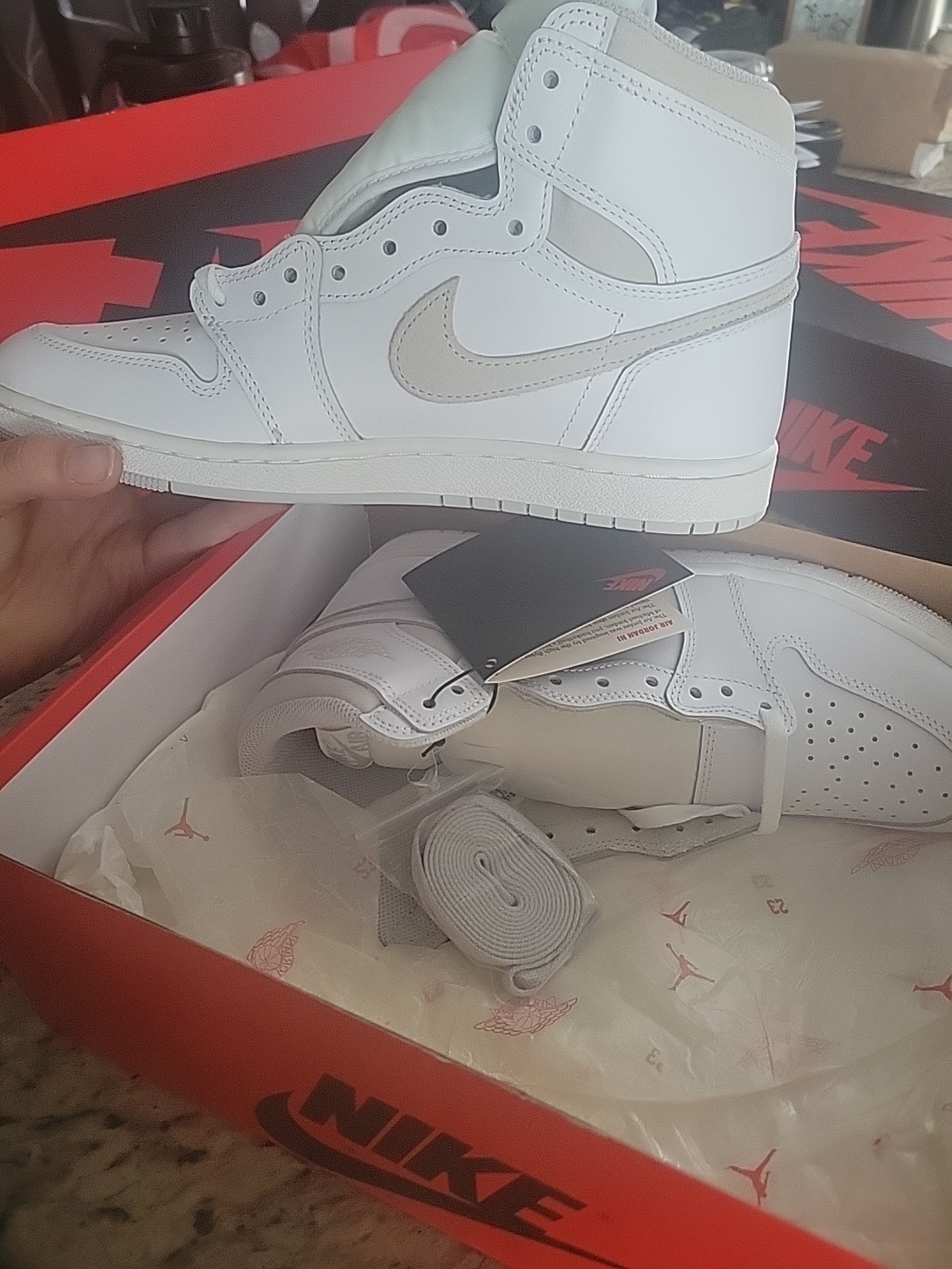 Jordan 1 Neutral Gray 85 Men's Size 11 thumbnail 2