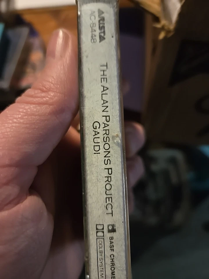 THE ALAN PARSONS PROJECT Cassette Tape GAUDI 1987 Rock Prog Rare - Image 2 of 3