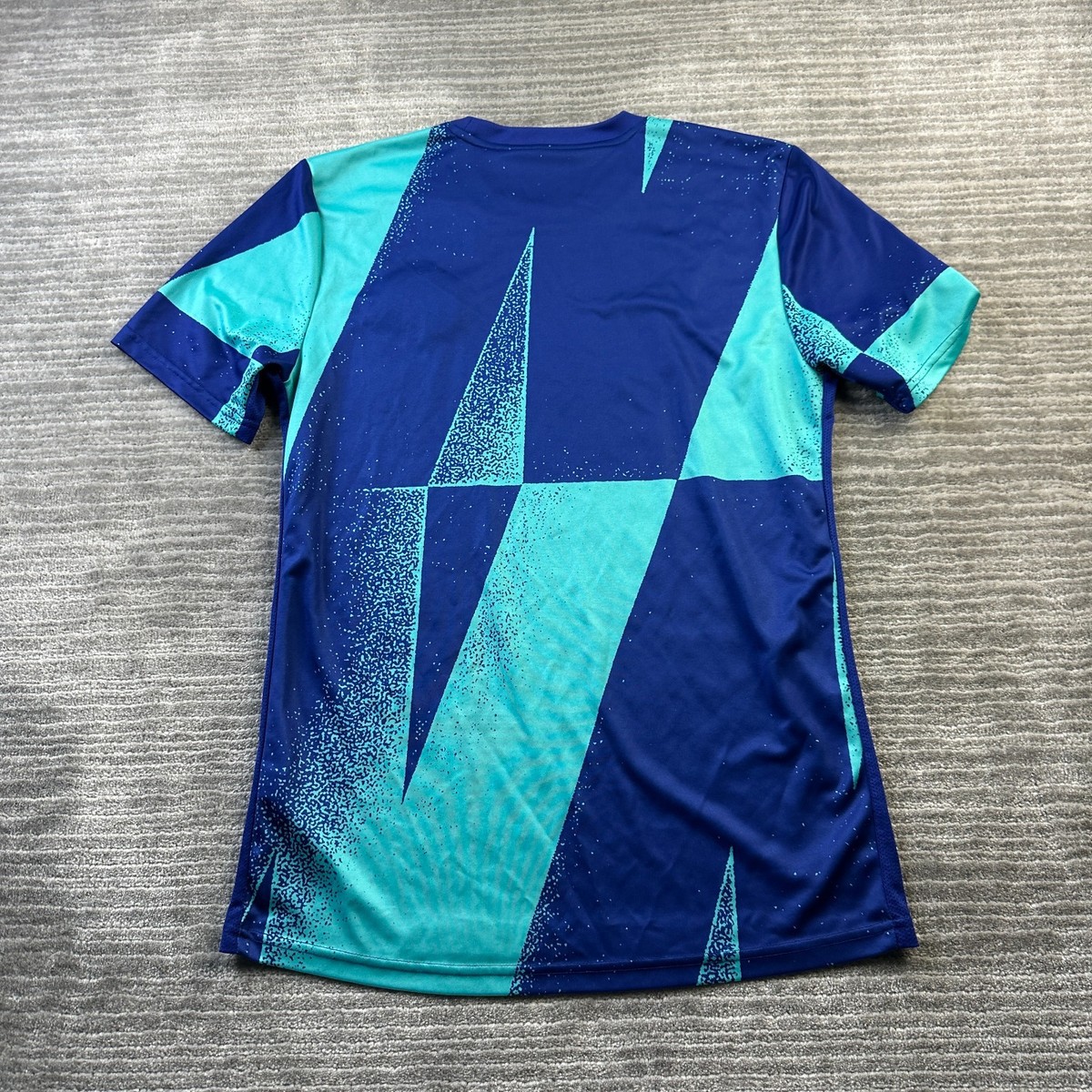 FC Barcelona Nike Jersey Mens Medium Blue 2018 2019 Pre Match | eBay