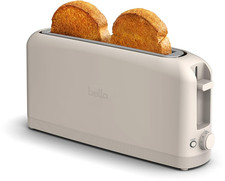 bella 2 Slice Slim Toaster, Fits-anywhere Kitchenware, 6 Setting Shade Control