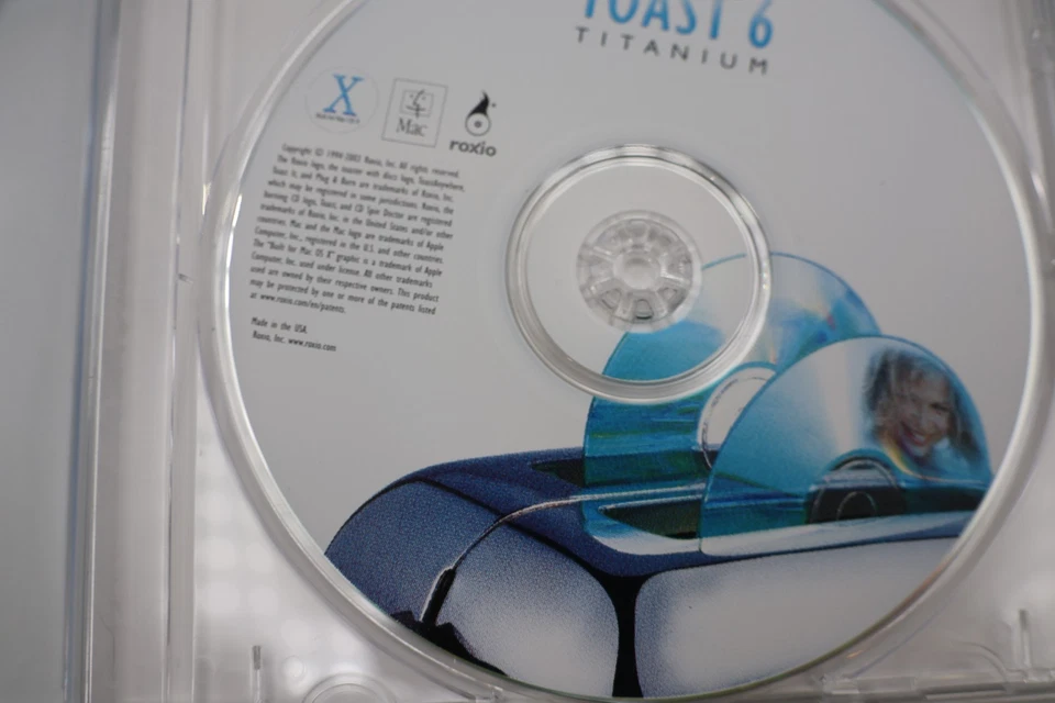 2003 Toast 6 Titanium CD DVD Burning Software Macintosh Mac OS X Installation CD - Image 3 of 4