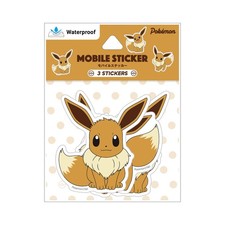 Gourmandies Pokemon Mobile Sticker Eevee POKE-840E