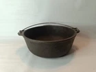 Vintage Wagner Ware 2 Qt Cast Iron Bean Pot Made In USA No Lid