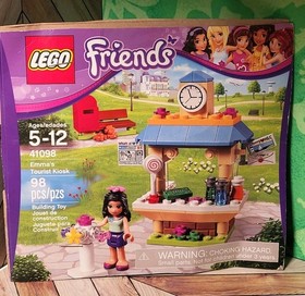 Lego Friends: 41098 Emma's Tourist Kiosk 2015 Retired Set 100% Complete