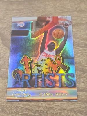2000-01 Topps Gold Label - Jam Artists Darius Miles #JA9 (RC)