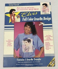 NEW OLD STOCK Elvis Presley Full Color Iron On Design 57890 Elvis My Sweetheart
