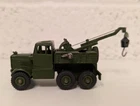 Dinky Toys Recovery Tractor Diecast Model Green Vintage