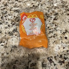 Vintage McDonalds IGGY THE IGUANA #6 Ty Teenie Beanie Baby 1999 NEW