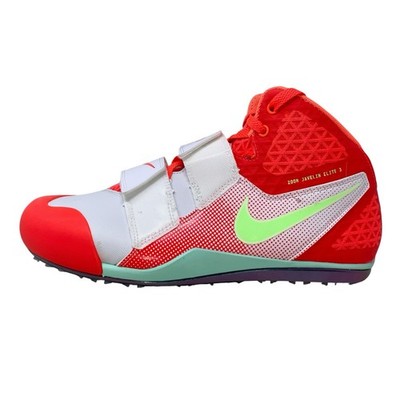 Nike Zoom Javelin Elite 3 Red Throwing Spikes, Size 9.5 FZ9626-100