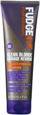 Image of Professional Clean Blonde Damage Rewind Shampoo, 250ml - Purple Toning & Repair