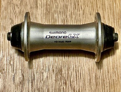 Shimano Deore LX VR Nabe HB-M580 32 Loch für Felgenbremse silber