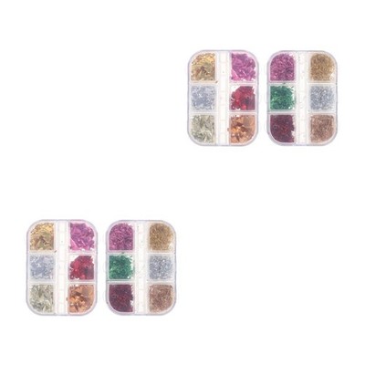 2 PCS Nagelpailletten Goldfolie Für Nägel Nagelstudiobedarf Nail Art Confetti