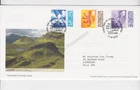 GB ROYAL MAIL FDC 2022 SCOTLAND REGIONAL DEFINITIVES EDINBURGH PMK 2ND 1ST £1.85