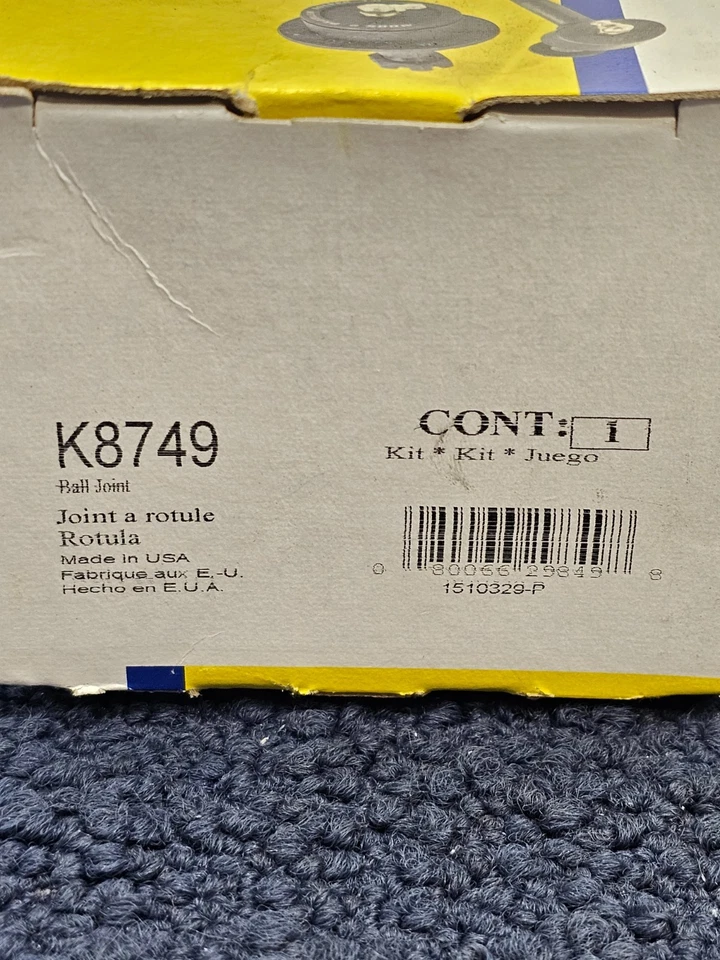 Rótula inferior delantera Moog K8749 para Ford Mustang 1994-2004 Foto 2 de 4