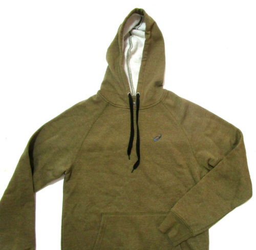Asics Sport Training Men's Hoodie, New Marron Light Weight Sport Slim Fit Sz S - Picture 3 of 3