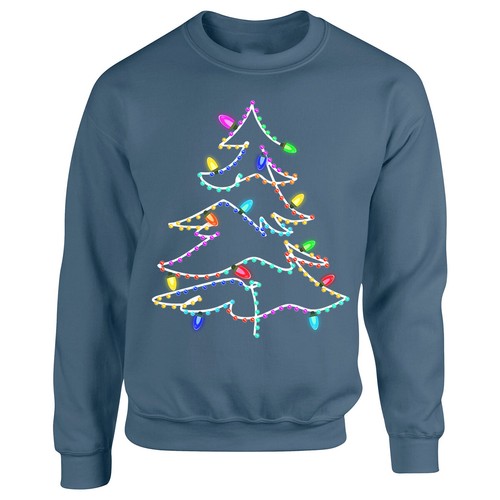 Unisex Tree Festive Christmas Jumper for Adults - Cozy, Fun, and Perfect #MC - Picture 26 of 43