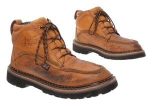 justin chukka boots steel toe