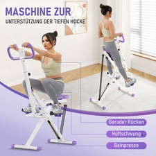 Kniebeugenmaschine Fitnessgerät Hantelbank L...