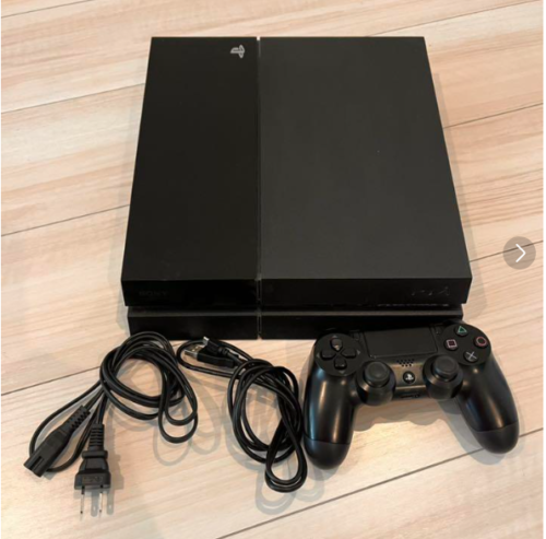 Pre-owned PlayStation 4 Jet Black 500GB with PlayStation Camera (CUH-1000AA01) - Afbeelding 1 van 6