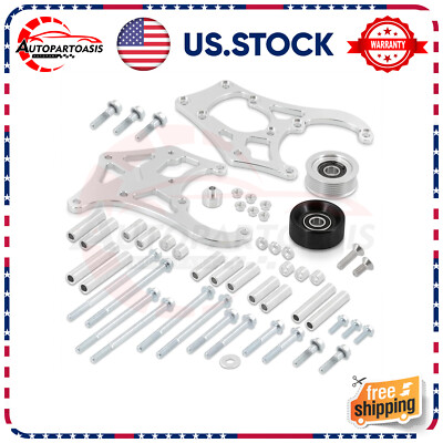 Air Conditioner Compressor Bracket Kit For Sanden 508L SX Camaro LS1 LS Engine.