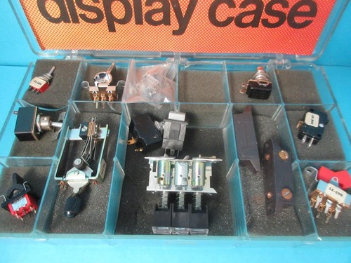 NOS AWESOME VINTAGE ELECTROCRAFT SWITCH DISPLAY CASE 17-503 35-940 840/470 RARE - Picture 4 of 23