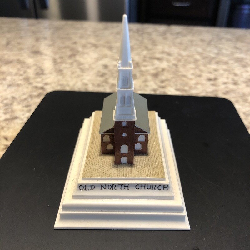 Sebastian Miniature, 1993,  Old North Church - Supreme Council 33- SIGNED