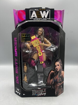 All Elite Wrestling AEW PPV Limited Edition Double or Nothing Dr Britt Baker NEW