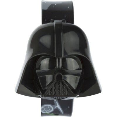 STAR WARS DARTH VADER FLIP-TOP LCD WATCH By ZEON (NEW BATTERIES REQUIRED)  UK