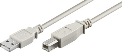 USB Druckerkabel Anschluss für Brother Epson HP Canon 1,8m USB 2.0 Typ A zu B