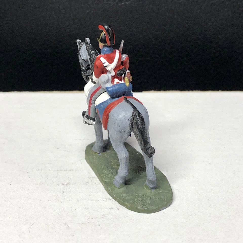 SOM7 - Del Prado Napoleonic Relive Waterloo, 1:72, Mounted Lead Soldier - Image 4 of 4