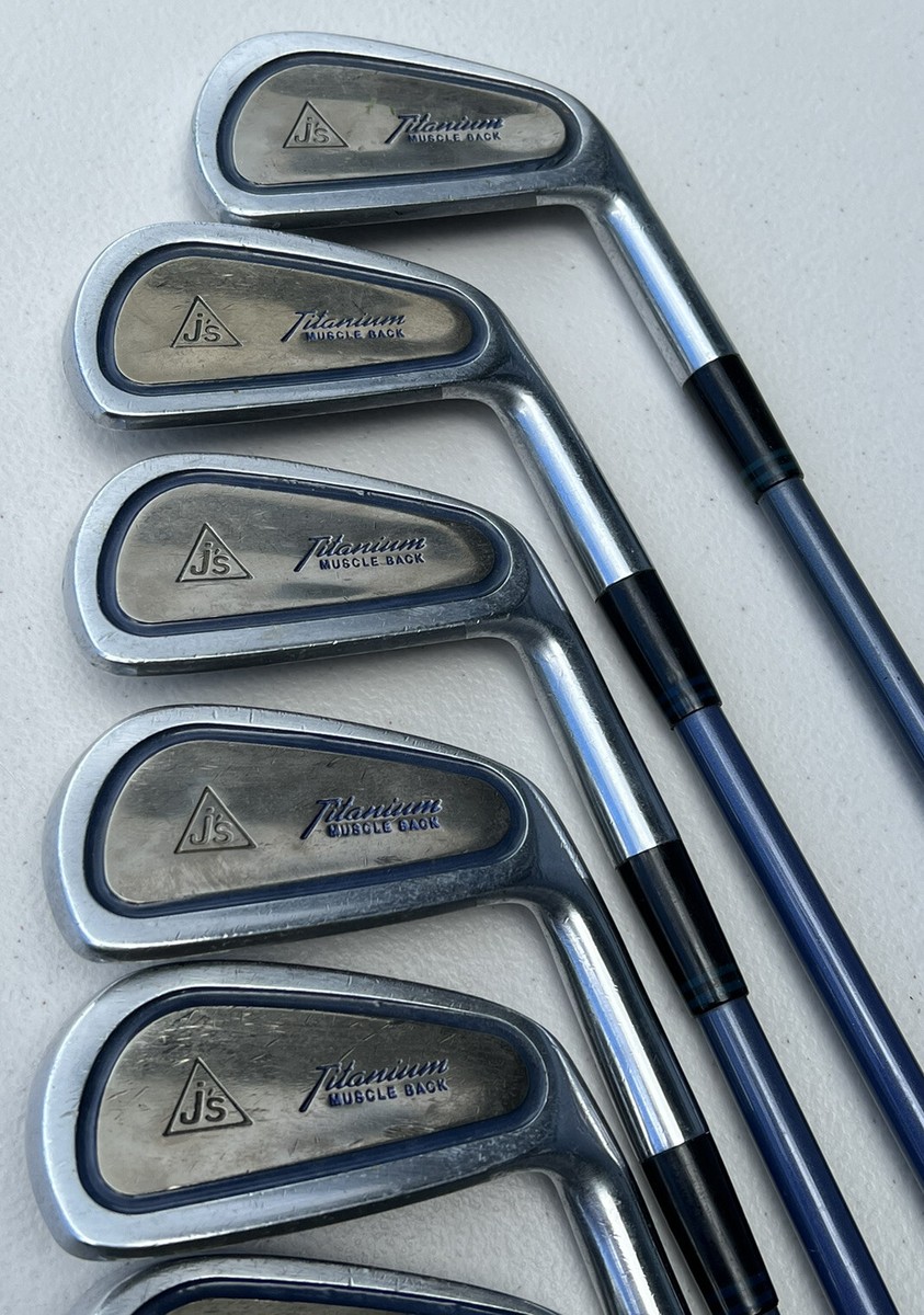 Bridgestone Js Titanium Muscle Back Irons 2-PW 11 Clubs Harmotec