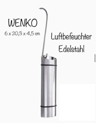 2er Set WENKO Edelstahl Luftbefeuchter zum Einhängen rostfrei ca 