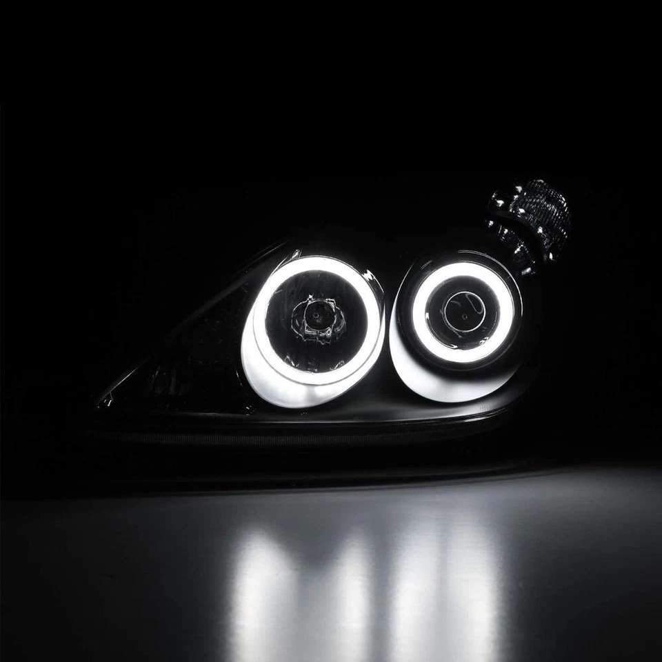 02-04 Lexus ES300 04-06 ES330 Cromo Negro Proyector Halógeno Faros Lámparas Foto 2 de 4