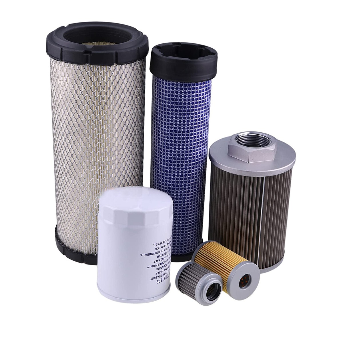 New Filter Kit HH151-32430 RD411-62210 For Kubota KX121-3