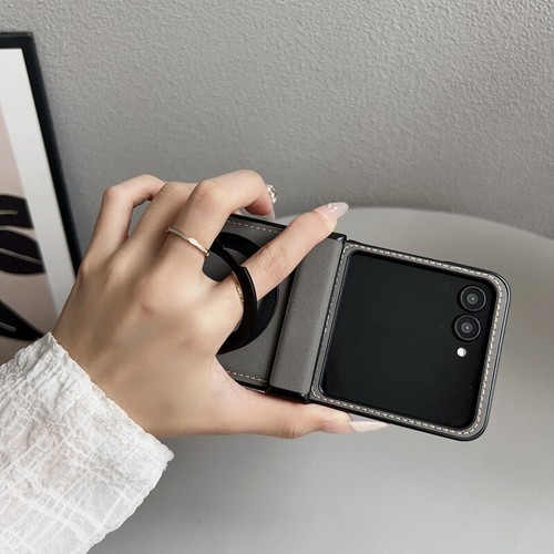 Phone Case For Motorola Razr 50 40 Ultra 60 50S Magsafe Leather Ring Stand Cover - Picture 10 of 19