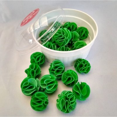 6x Baby Bee Shrimp Shelter grün - Nano Deko Unterschlupf Garnelen Aquarium TOP