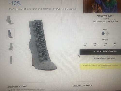 Giancarlo Paoli Stiefelette 37 schwarz geschnürrt Dirndlschuhe Trachtenschuhe - Bild 11 von 13