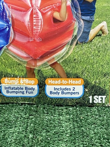 NIB BANZAI Bump n Bounce Inflatable Body Bumpers Game 1 Set Ages 4-12 - Picture 4 of 12