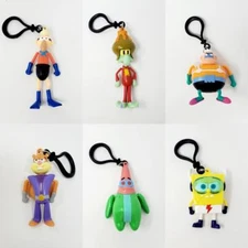 SpongeBob SquarePants Chibi In Motion Series 2 : Complete Set of 6 Danglers