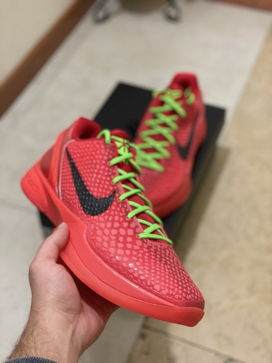Grinch Scarpe Scarpe Kobe Donna Nero Nike Kobe Proto Reverse
