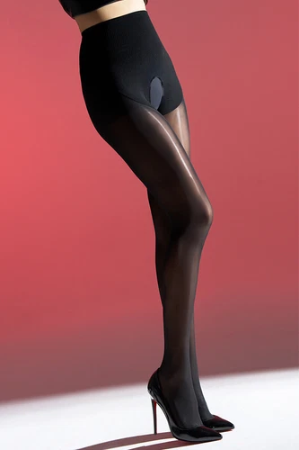 Fashion High Waist Oil Shiny Sheer Stockings Tights Tummy Control Pantyhose - Bild 18 von 23