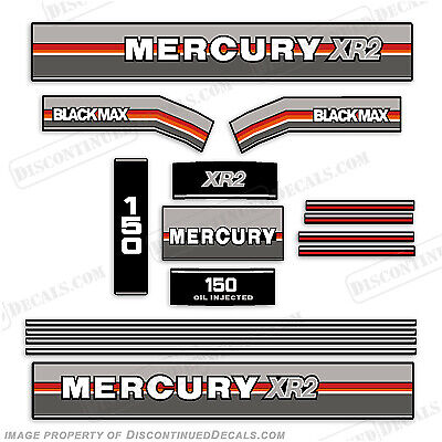 Fits Mercury 1987 150 XR2 Outboard Decals - Picture 1 of 1