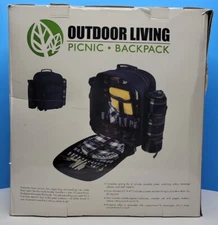 Excalibur Outdoor Living 32 Piece Picnic Backpack Set - Blue