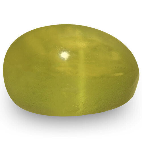 IGI Certified SRI LANKA Chrysoberyl Cat's Eye 1.96 Cts Natural Untreated Oval - Afbeelding 2 van 4