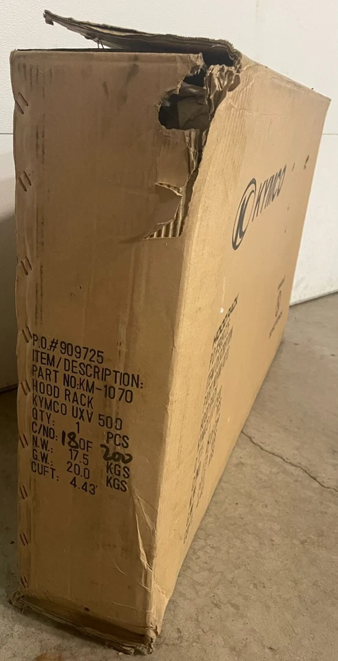 Kymco UXV 500 Hood Rack and Brush Guard KM-1070-S - Image 3 of 4