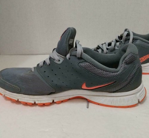 Nike Revolution 3 Gray/Salmon Womens Size 10 Running Shoes Good Condition . - Picture 2 of 8