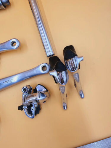 Gruppe Shimano Dura Ace 7700 9 Fach speed groupset group crank STI derailleur 9s - Bild 11 von 22